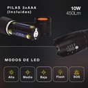 Linterna LED de mano 10W - 12uds caja exp