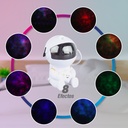 Luz de noche infantil LED Astronauta proyector galaxia 