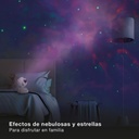 Luz de noche infantil LED Astronauta proyector galaxia 