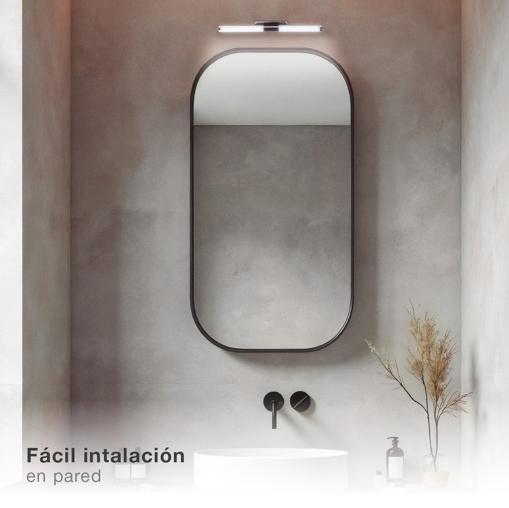 Aplique baño LED Tolfa 6W 6500K IP44 