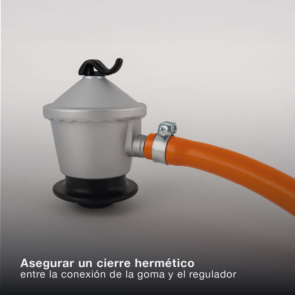 Caja 100 abrazaderas para goma de butano