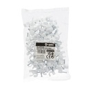 Bolsa de 100 grapillones para cable manguera redondo 7mm