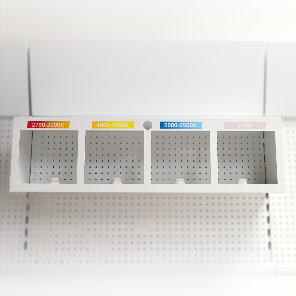 Probador de bombillas para expositores Sunnet y Genus