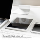 Cable USB Tipo C a USB Tipo C nylon trenzado 1,5M 