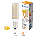 Bombilla LED tubular 4.8W E14 3000K