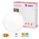 Downlight LED Larissa empotramiento regulable 18W 3000-4000-6500K