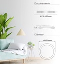 Downlight LED Larissa empotramiento regulable 18W 3000-4000-6500K