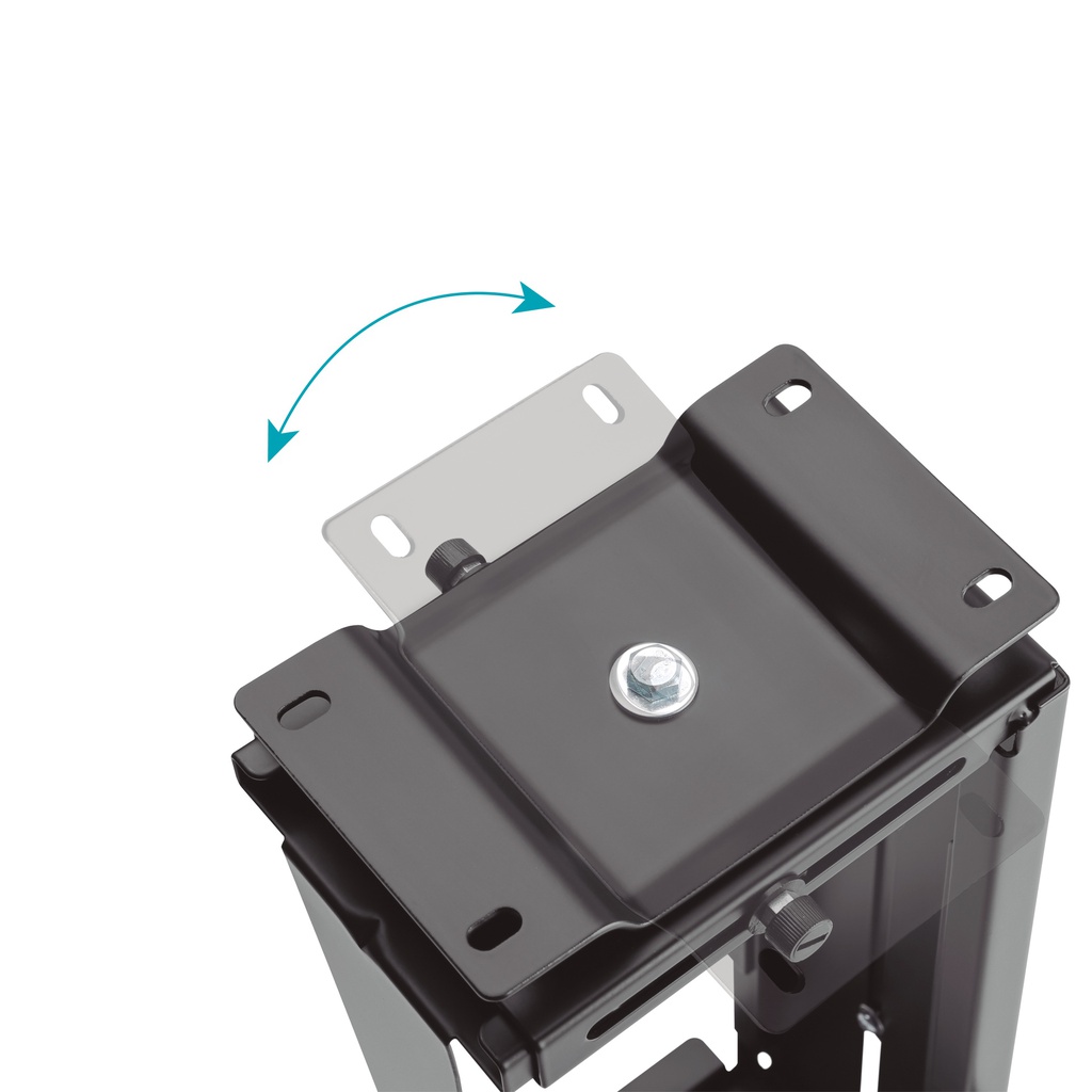 Soporte escritorio Para CPU Bajo Mesa Ajustable