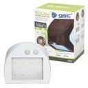 Aplique solar LED Kolam con sensor de movimiento y crepuscular 3W 6000K Blanco