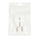 Adaptador de europeo a ingles 4.8mm