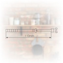 Tornillo con taco de Nylon 80mm Ø10mm