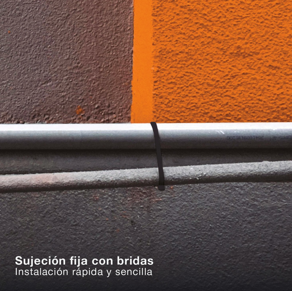 Bolsa 100u taco bridas 43*9.8mm Negro