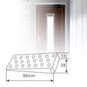 Tope puertas tipo cuña PVC