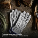 Guante trabajo piel flor vacuno - Talla 8