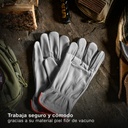 Guante trabajo piel flor vacuno - Talla 10