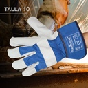Guante trabajo piel de serraje - Talla 10