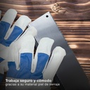 Guante trabajo piel de serraje - Talla 10