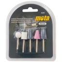 Set 5 muelas para taladro 1/4"
