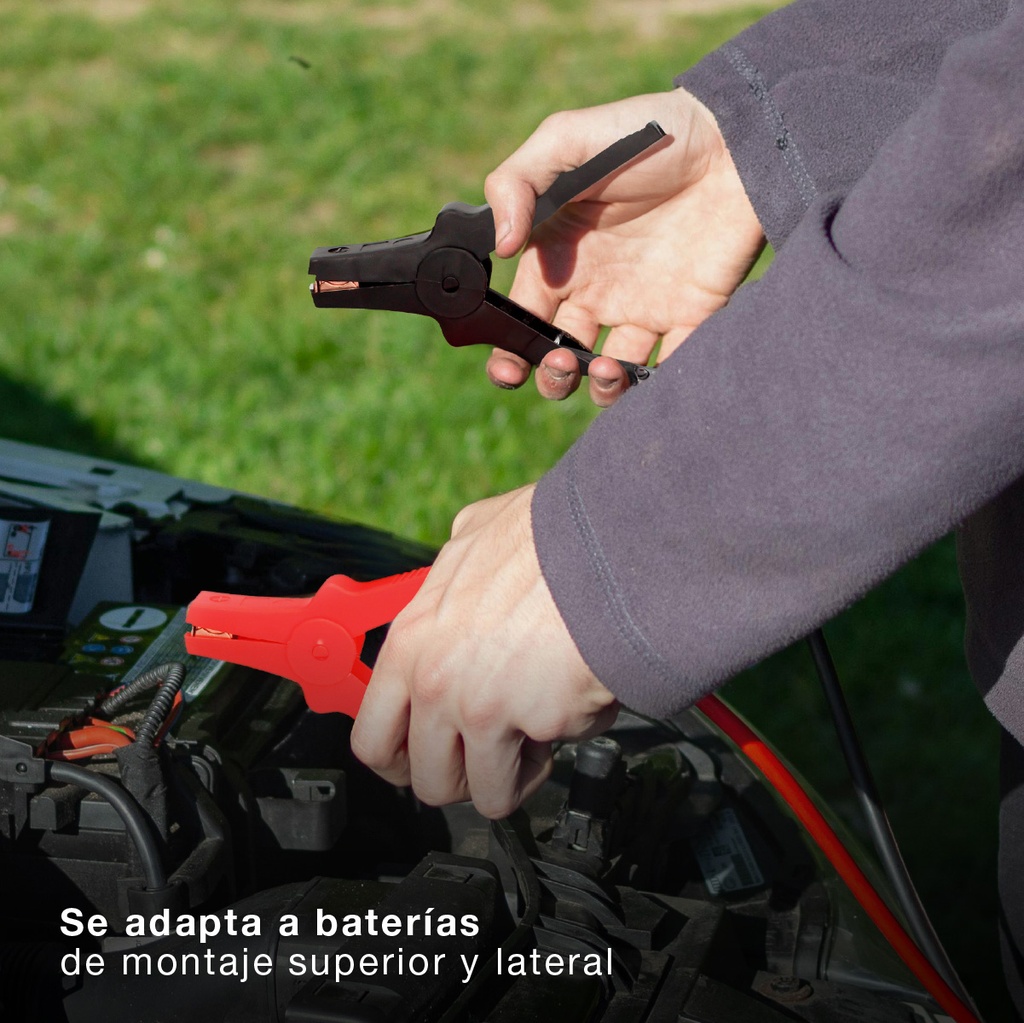 Pinzas conexionado 25mm2 3,5M 350A