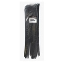 Bolsa 100u bridas 100% nylon 130x2.5mm Negro