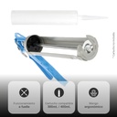 Pistola de silicona con fuelle