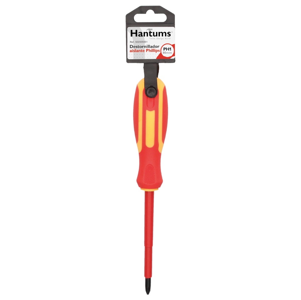 Destornillador aislante Philips PH1x80mm