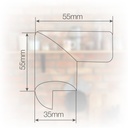 Pack Rollo 2M para cantos y 4 protege esquinas de espuma