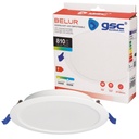 Downlight empotrable LED redondo Belur 9W 4000K Blanco