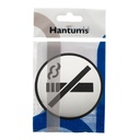 Símbolo baño adhesivo No fumar Ø97mm