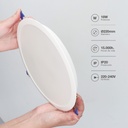 Downlight empotrable LED redondo Belur 18W 3000K Blanco