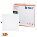 Downlight empotrable LED cuadrado Londa 18W 4000K Blanco