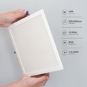 Downlight empotrable LED cuadrado Londa 18W 6500K Blanco