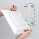 Downlight empotrable LED cuadrado Londa 18W 6500K Blanco