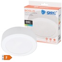 Downlight superficie LED redondo Bogur 6W 4000K Blanco