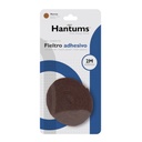 Rollo de fieltro adhesivo muebles 25mmx2M - Marron