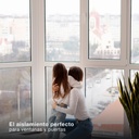 Burlete adhesivo caucho 9mm - 6M Marrón