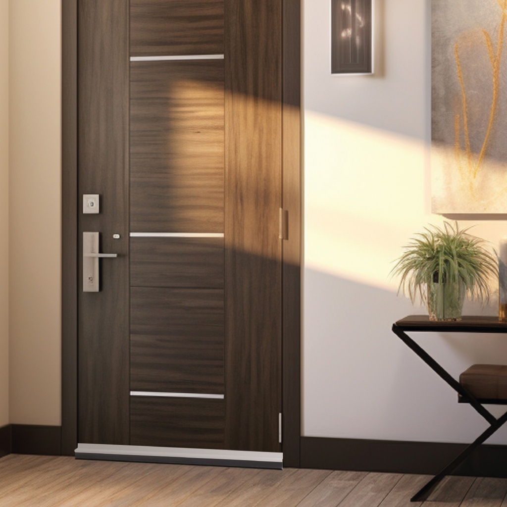 Burlete adhesivo con goma  1M - Blanco