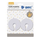 Pack 2 Topes para puerta de goma EVA