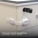 Pack 3 Cierres de seguridad regulable para puertas