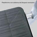 Escalera aluminio 3 peldaños Max. 150kg