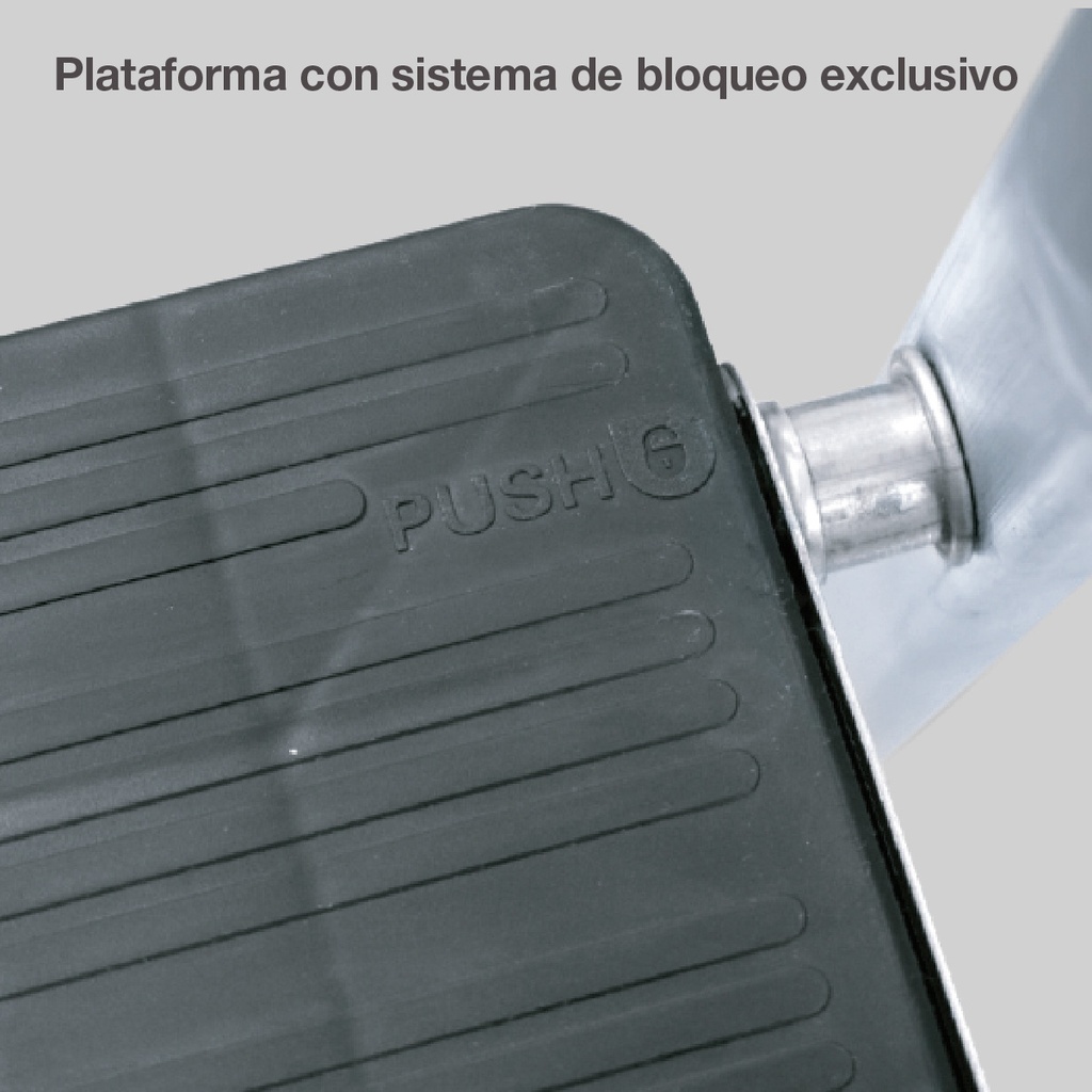 Escalera aluminio 6 peldaños Max. 150kg