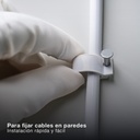 Bolsa de 100 grapillones para cable manguera redondo 5mm