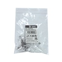 Kit 10 clips y tornillos sujeción pared para tiras LED 10mm 