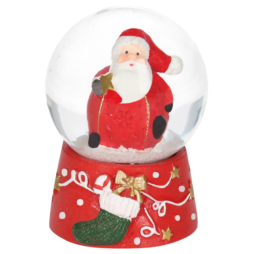 Bola de nieve navideña Ø4,5cm - 12u caja exp