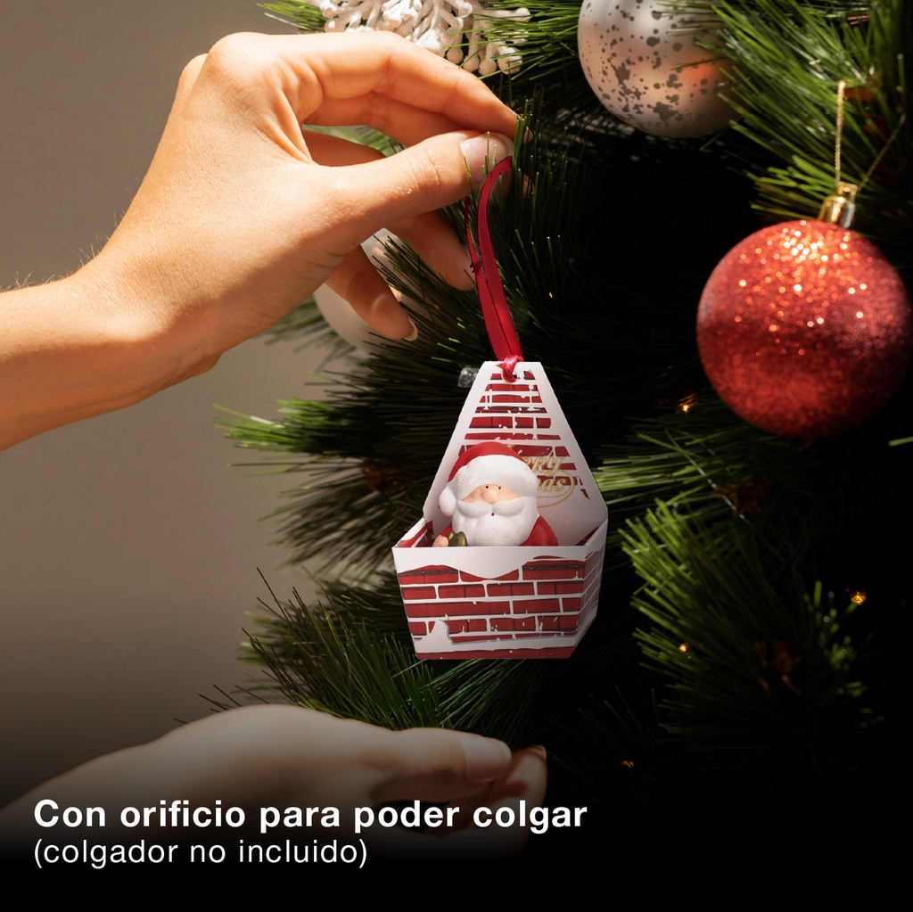 Figura decorativa navideña - 24u caja exp