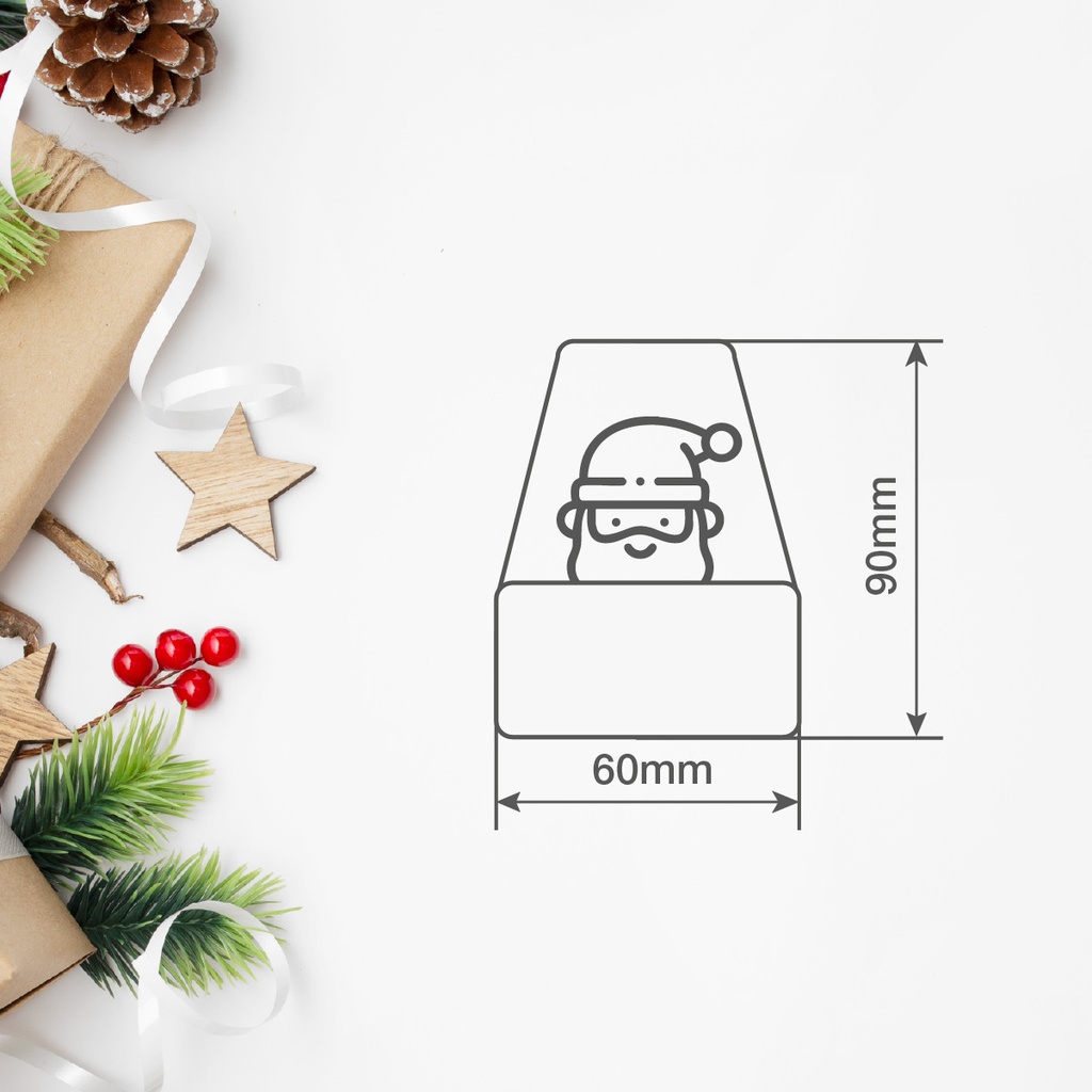 Figura decorativa navideña - 24u caja exp