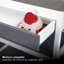 Papá Noel plegable LED 300mm Luz fría