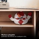 Muñeco de nieve plegable LED 300mm Luz fría