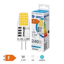 Bombilla LED SMD 2,2W G4 6000K 12V
