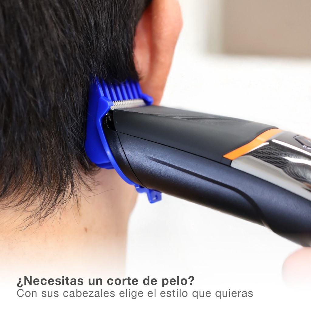 Recortadora de barba y cortapelos inalámbrica Kapsi